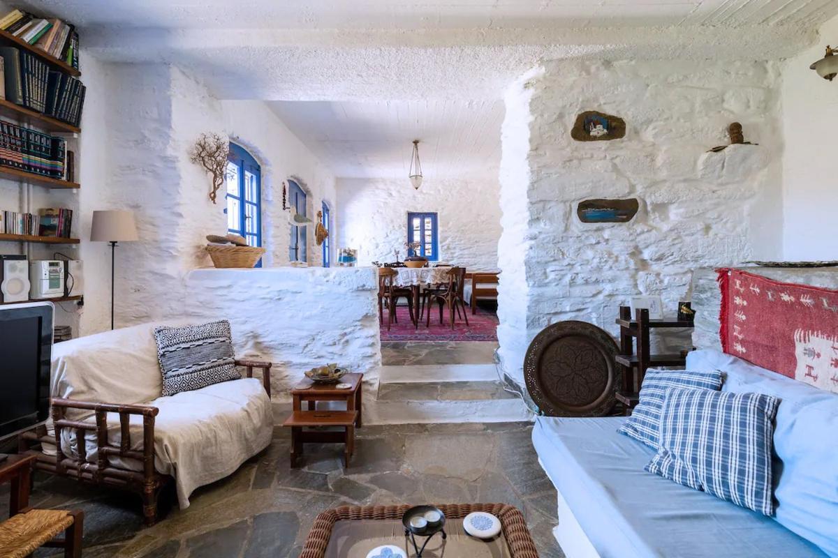 Traditional Village House On Kea Milopótamos Esterno foto