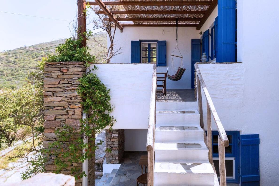 Traditional Village House On Kea Milopótamos Esterno foto